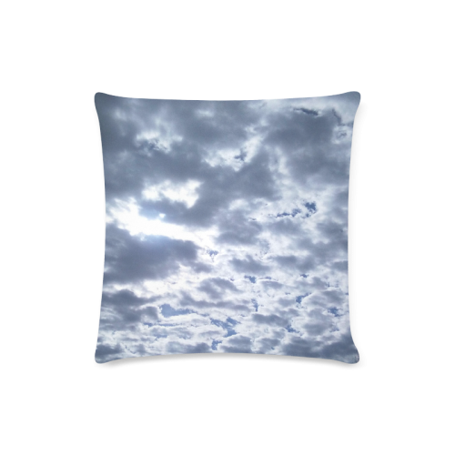 clouds1 Custom Zippered Pillow Case 16"x16"(Twin Sides)