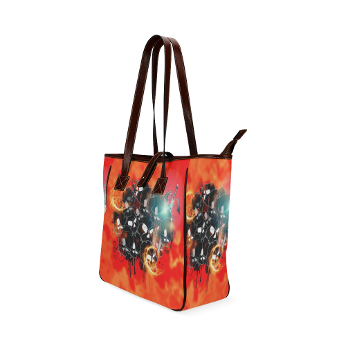 Awesome skulls Classic Tote Bag (Model 1644)