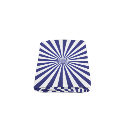 Blue Spiral Blanket 40"x50"