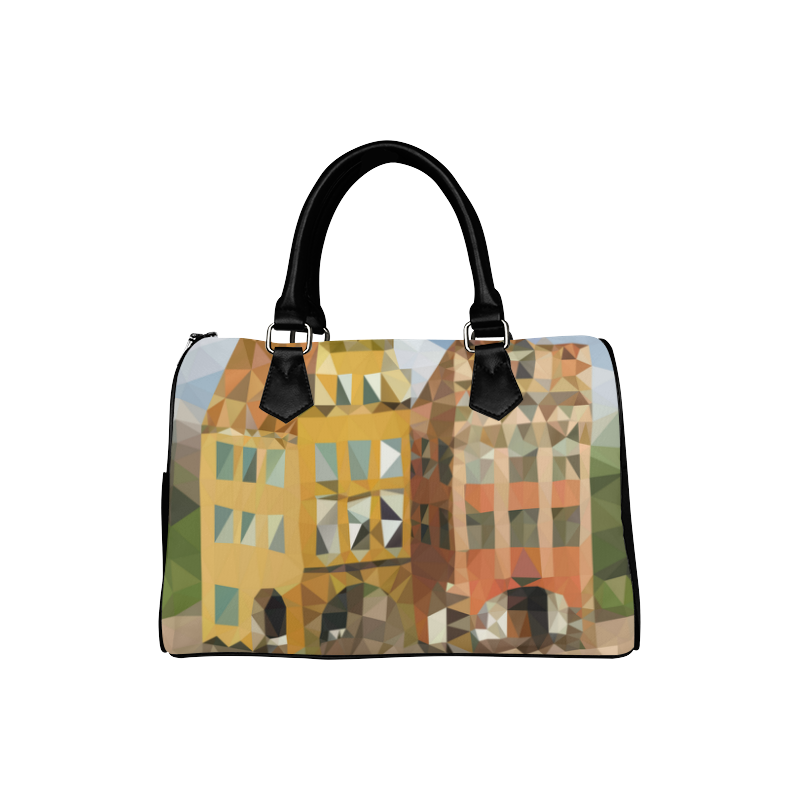 Fairy Tale Town Boston Handbag (Model 1621)