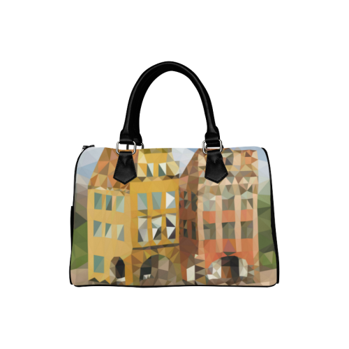Fairy Tale Town Boston Handbag (Model 1621)