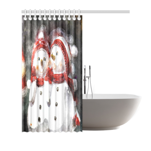 Snowman20160602 Shower Curtain 72"x72"