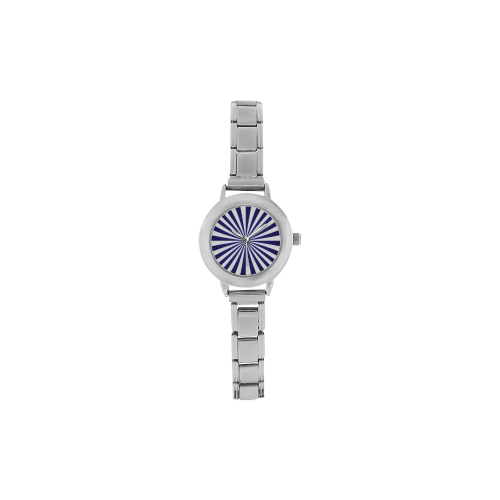 Blue Spiral Women's Italian Charm Watch(Model 107)