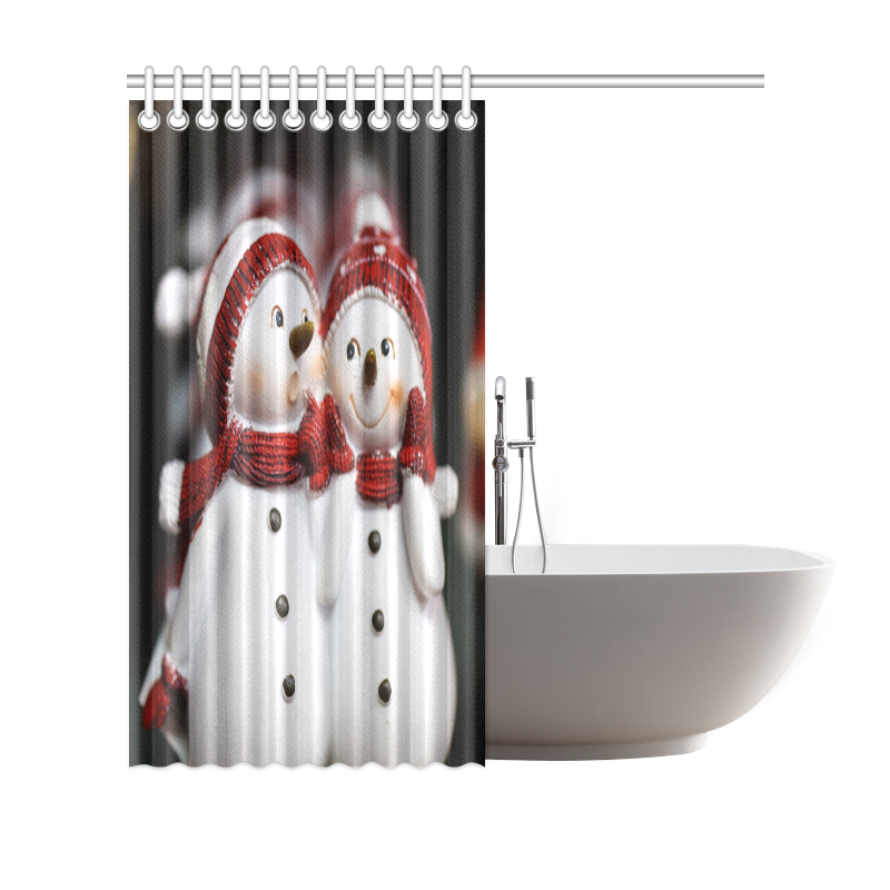 Snowman20160601 Shower Curtain 69"x70"