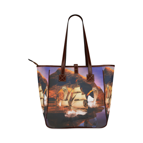 Fantasy seascape Classic Tote Bag (Model 1644)