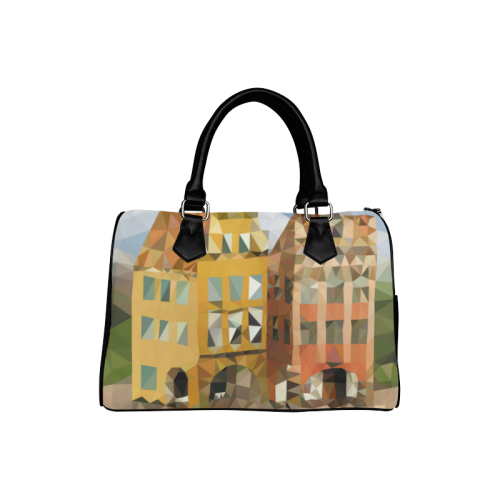 Fairy Tale Town Boston Handbag (Model 1621)