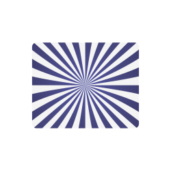 Blue Spiral Rectangle Mousepad