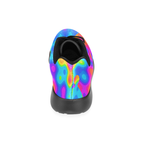 Amazing Acid Rainbow Women’s Running Shoes (Model 020)