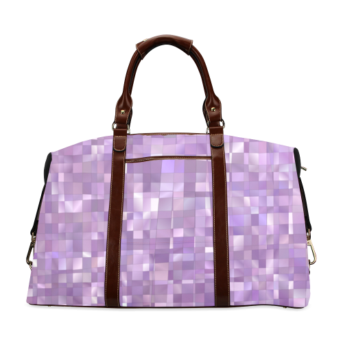 Purple Pearl Mosaic Classic Travel Bag (Model 1643)