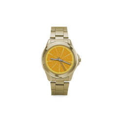 orange Custom Gilt Watch(Model 101)