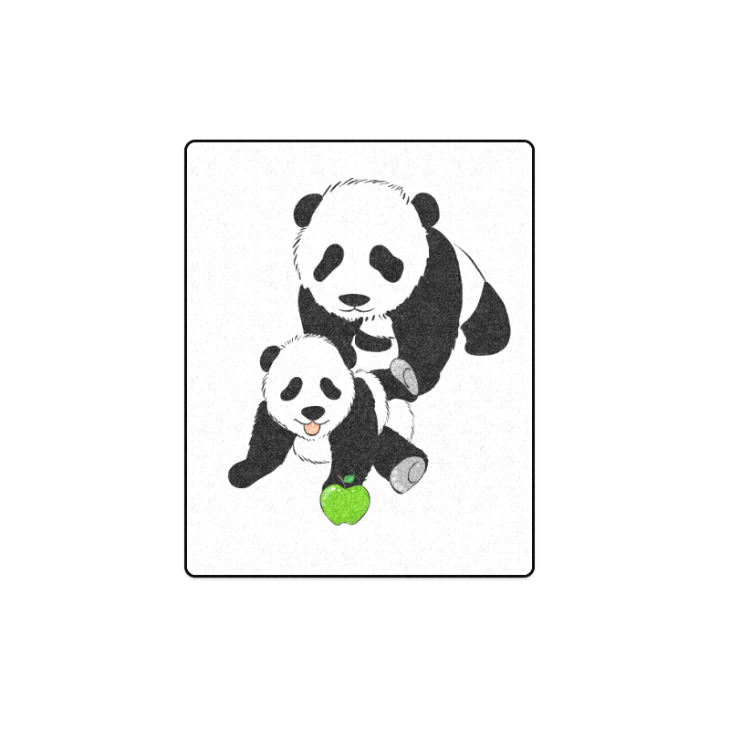 Mother and Baby Panda Blanket 40"x50"