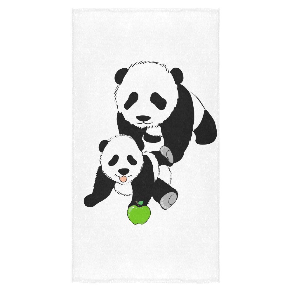 Mother and Baby Panda Bath Towel 30"x56"