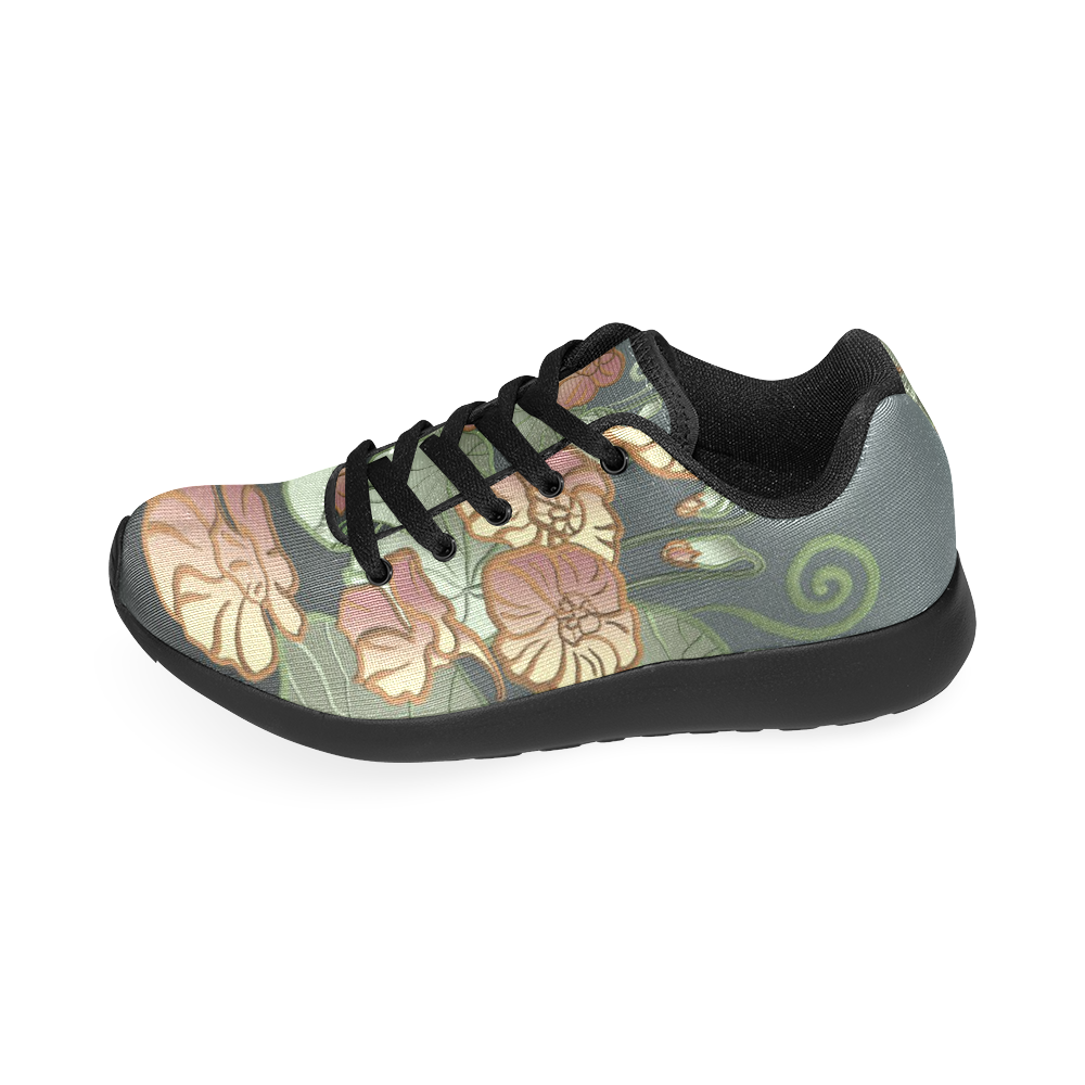Art Nouveau Garden Women’s Running Shoes (Model 020)