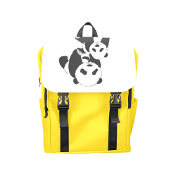 Mother and Baby Panda Casual Shoulders Backpack (Model 1623)
