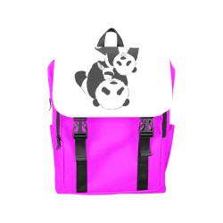 Mother and Baby Panda Casual Shoulders Backpack (Model 1623)