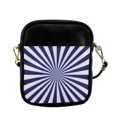 Blue Spiral Sling Bag (Model 1627)
