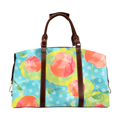 Cherries Classic Travel Bag (Model 1643)