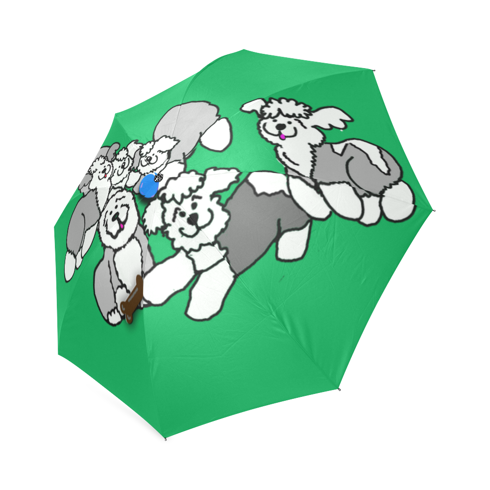 Playtime- Green Foldable Umbrella (Model U01)