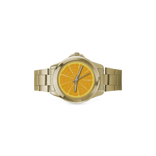 orange Custom Gilt Watch(Model 101)