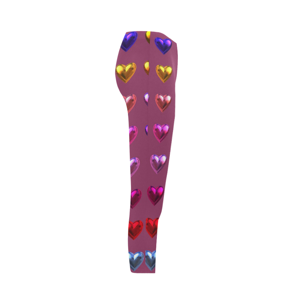 shiny hearts 3 Capri Legging (Model L02)