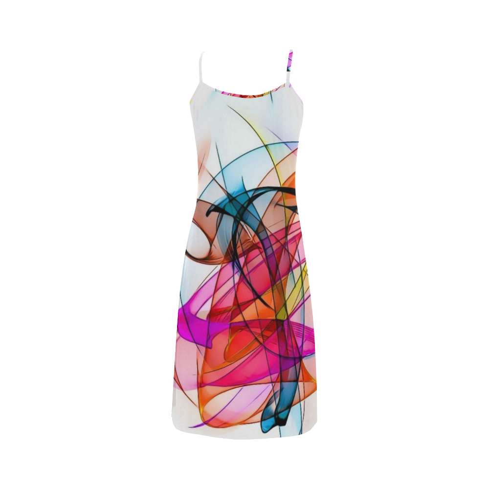 Summer Color Patter by Nico Bielow Alcestis Slip Dress (Model D05)