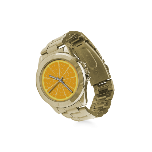 orange Custom Gilt Watch(Model 101)