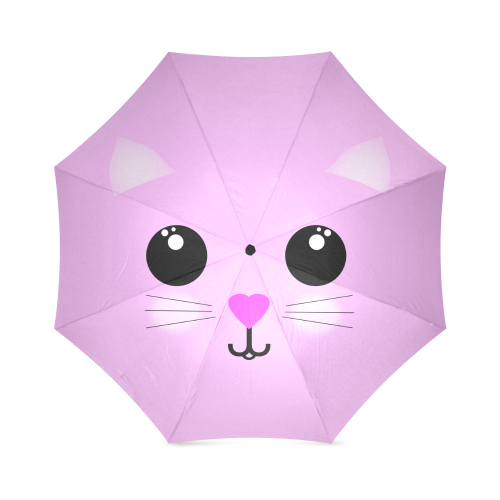 Kawaii Kitty Foldable Umbrella (Model U01)