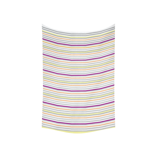 Stripe Cotton Linen Wall Tapestry 60"x 40"