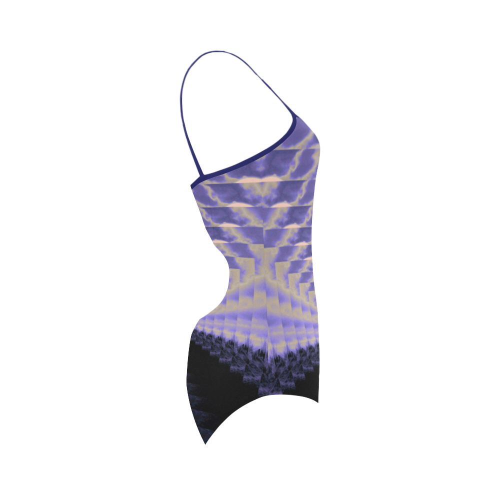 pURP sWURL Strap Swimsuit ( Model S05)