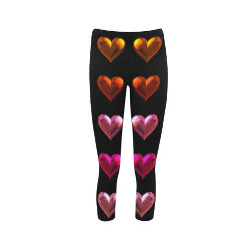 shiny hearts 9 Capri Legging (Model L02)