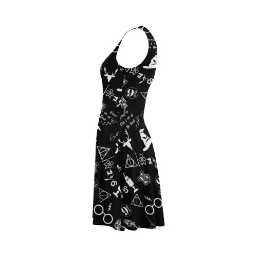 Harry Potter black Dress Atalanta Sundress (Model D04)