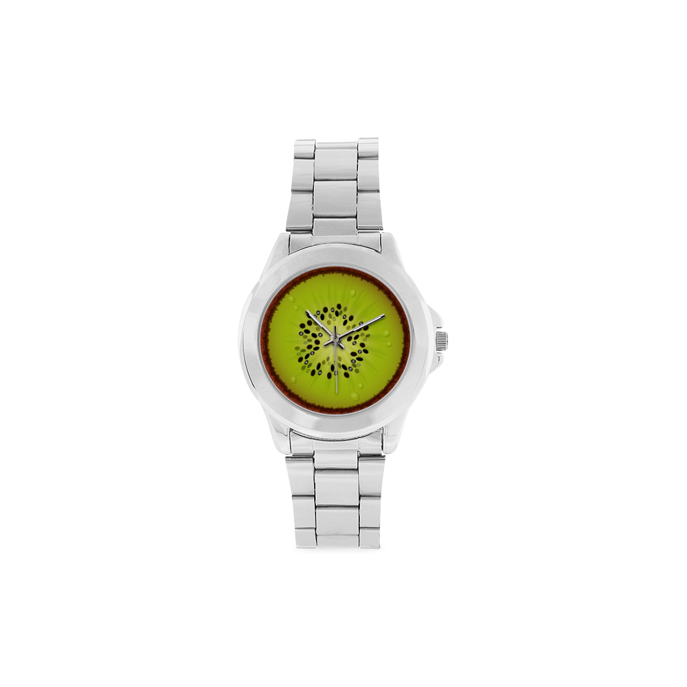 kiwi Unisex Stainless Steel Watch(Model 103)