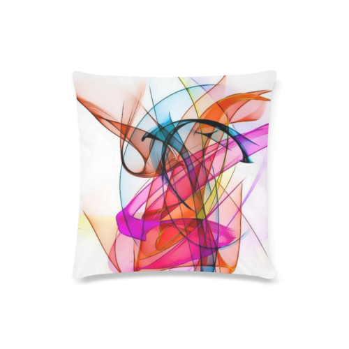 Summer Color Patter by Nico Bielow Custom Zippered Pillow Case 16"x16"(Twin Sides)