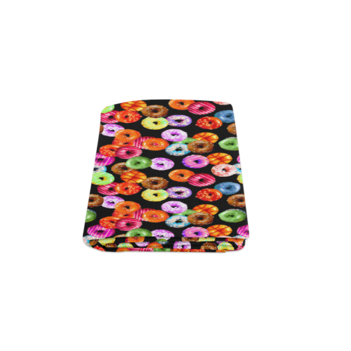 Colorful Yummy DONUTS pattern Blanket 50"x60"