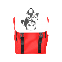 Mother and Baby Panda Casual Shoulders Backpack (Model 1623)