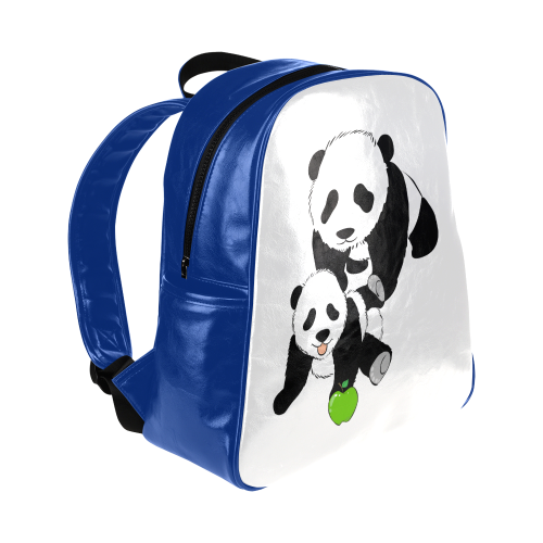 Mother and Baby Panda Multi-Pockets Backpack (Model 1636)