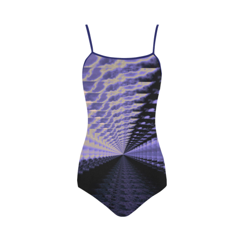 pURP sWURL Strap Swimsuit ( Model S05)
