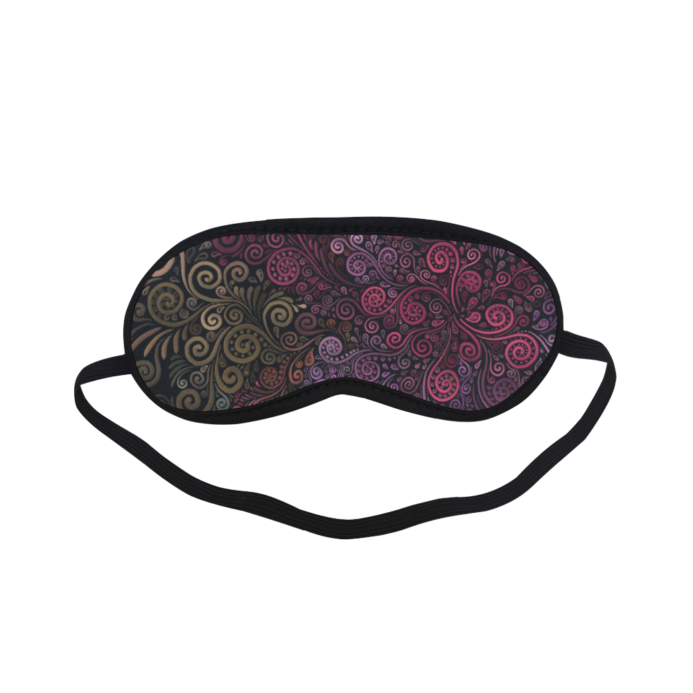 Psychedelic 3D Rose Sleeping Mask