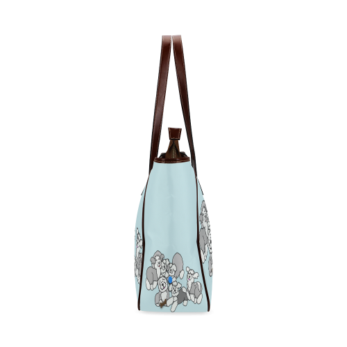 Playtime-baby blue Classic Tote Bag (Model 1644)