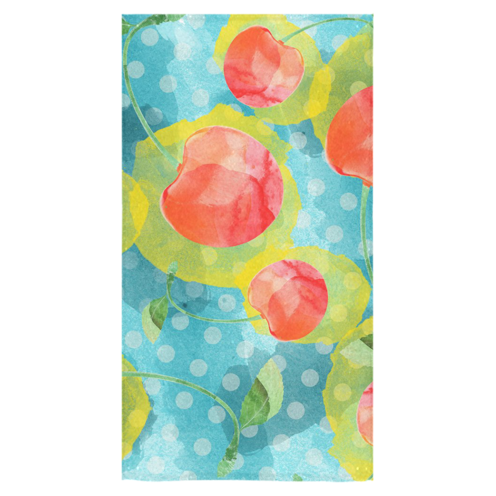 Cherries Bath Towel 30"x56"