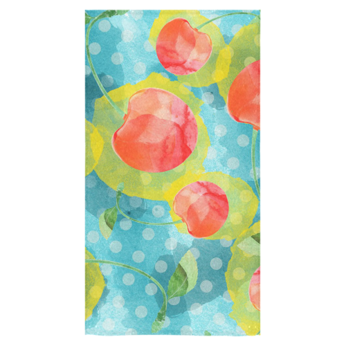 Cherries Bath Towel 30"x56"