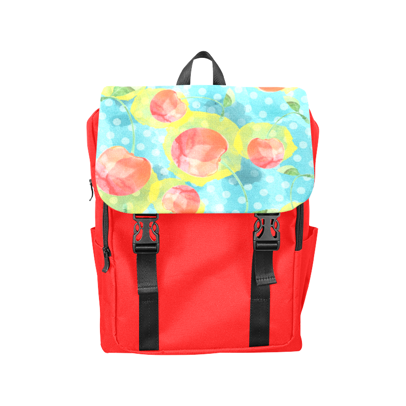 Cherries Casual Shoulders Backpack (Model 1623)
