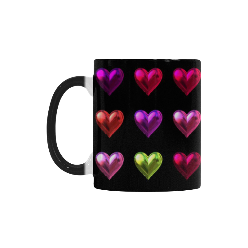 shiny hearts 1 Custom Morphing Mug