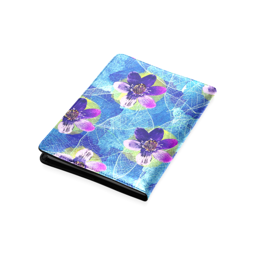 Purple Flowers Custom NoteBook A5