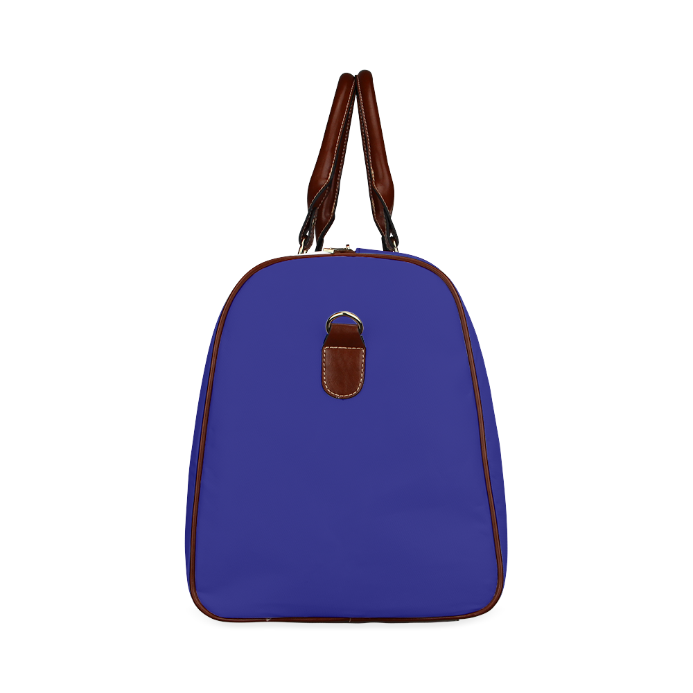 Royal Blue Regalness Waterproof Travel Bag/Large (Model 1639)