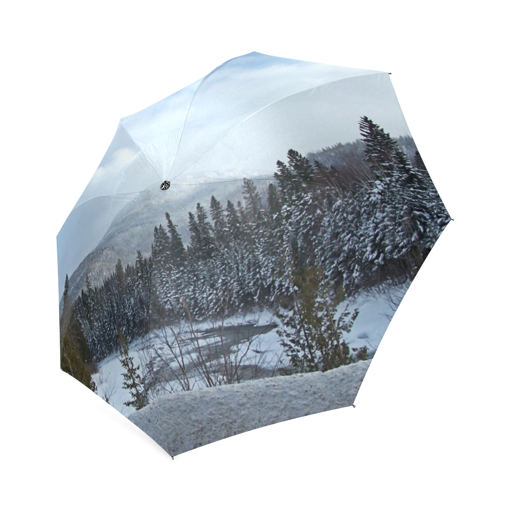 Winter Wonderland Foldable Umbrella (Model U01)