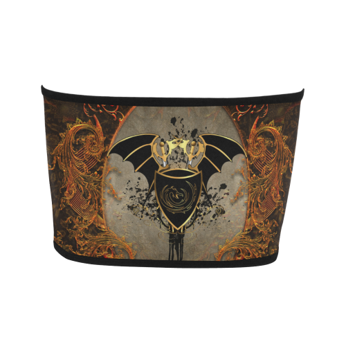 Dragon with swords and wings Bandeau Top