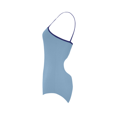 Dusk Blue Strap Swimsuit ( Model S05) | ID: D357898