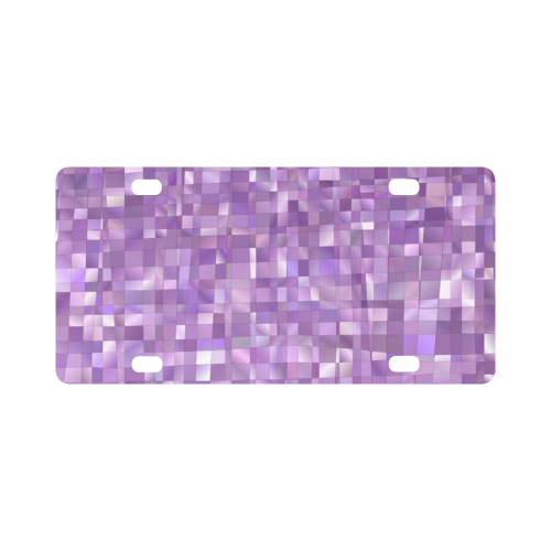 Purple Pearl, Mosaic Classic License Plate