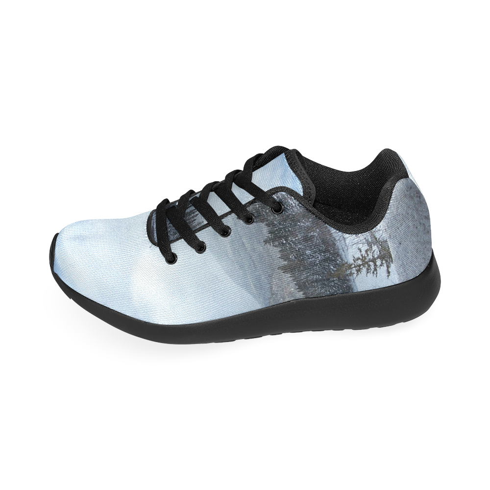 Winter Wonderland Women’s Running Shoes (Model 020)